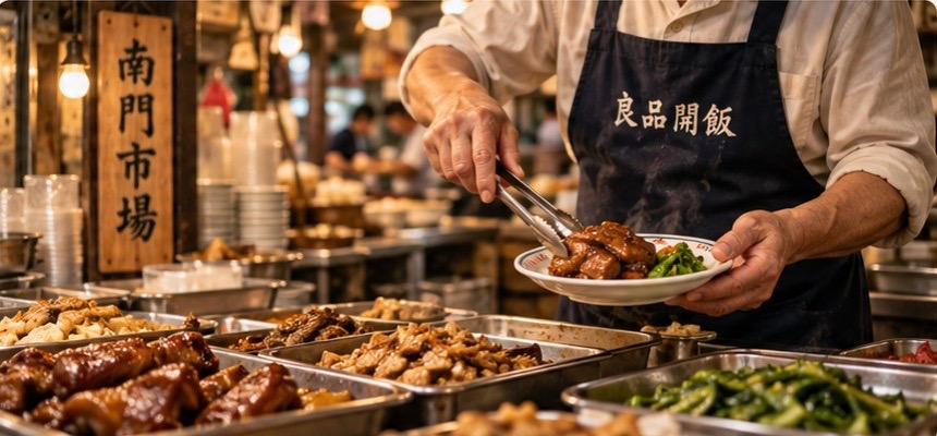 傳統市場老店的料理